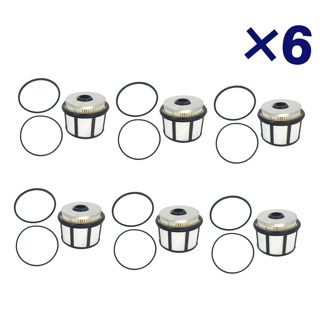 6X Fuel Filters for Ford F & E Series 7.3L Powerstroke Diesel (1999–2003)