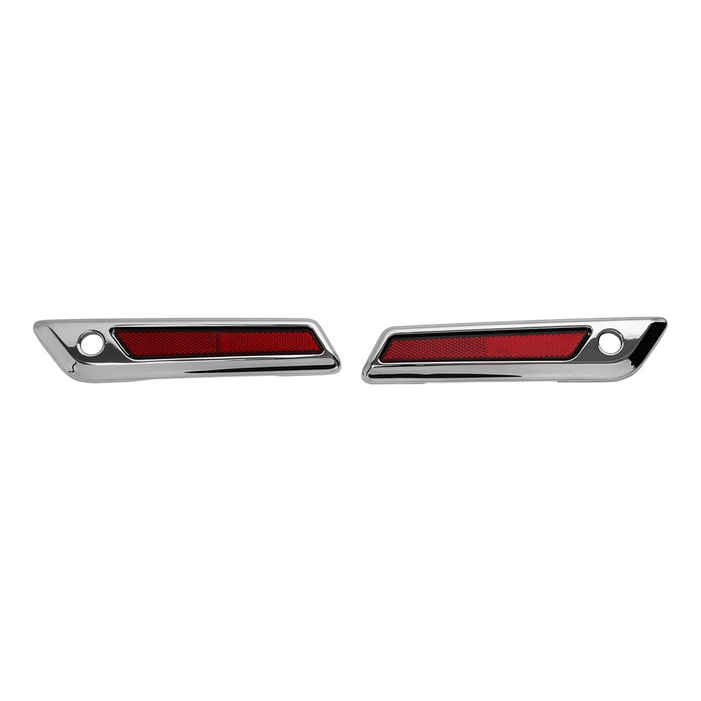 Saddle Bag Hinge Latch Covers for Harley Touring Electra Road Street Glide (2014–2023)