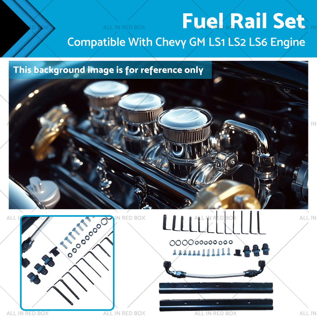 Intake Manifold Fuel Rail Set for Chevy GM LS1 LS2 LS6 (2001–2009)