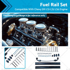 Intake Manifold Fuel Rail Set for Chevy GM LS1 LS2 LS6 (2001–2009)