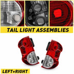 Left Right Tail Light Rear Lamp Red Lens for Nissan NV200 (2013–2018)