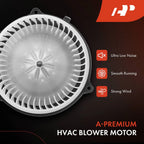 HVAC Heater Blower Motor & Resistor for Ford Lincoln