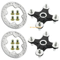 2X Front/Rear Wheel Hub & Brake Rotor for Can-Am (705501716, 705501900, 250300642)