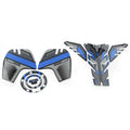 3D Gas Tank Pad Decal Sticker Blue for Yamaha MT-09 SP Tracer (2018-2020)