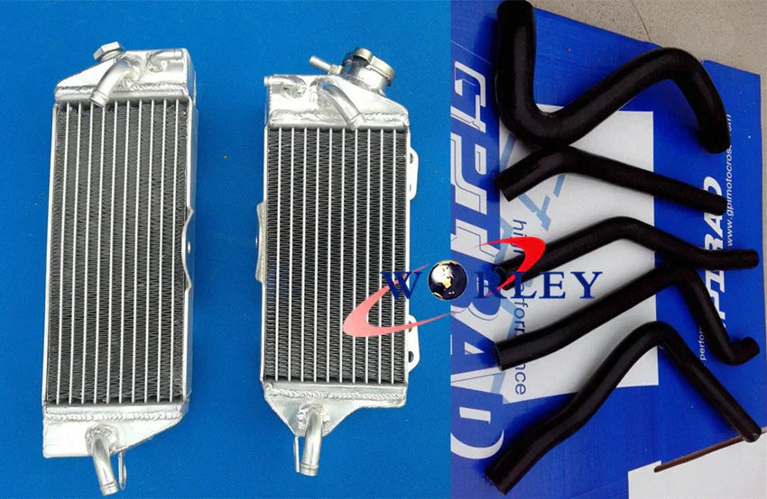 Aluminum Radiator & Hose for Kawasaki KX250 KX 250 (1990-1993)
