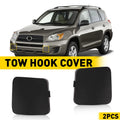2X Front Bumper Tow Hook Eye Cover Cap for Toyota RAV4 (2011–2012)