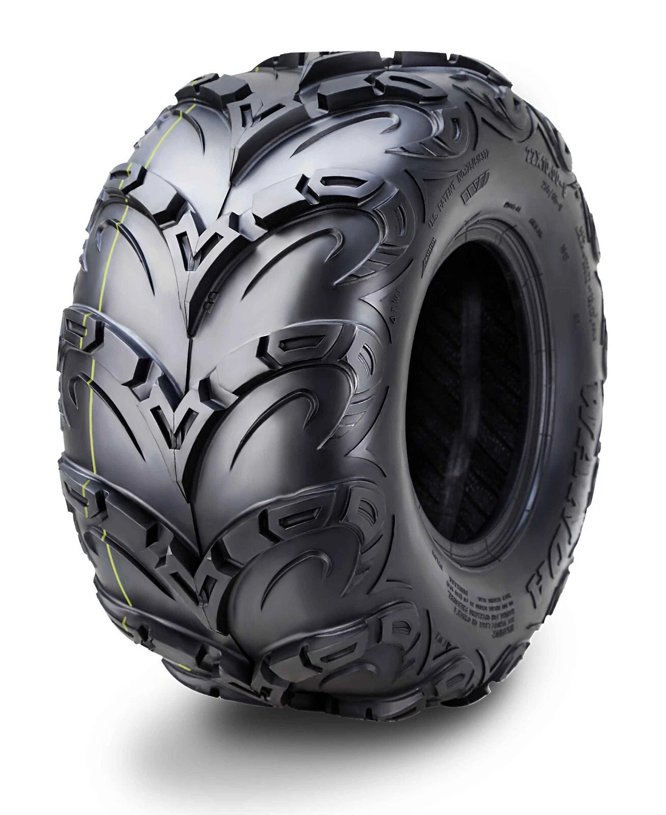 WANDA 8 Ply ATV Tire 22x10-9 for Honda Recon, Suzuki Ozark (Fitment)