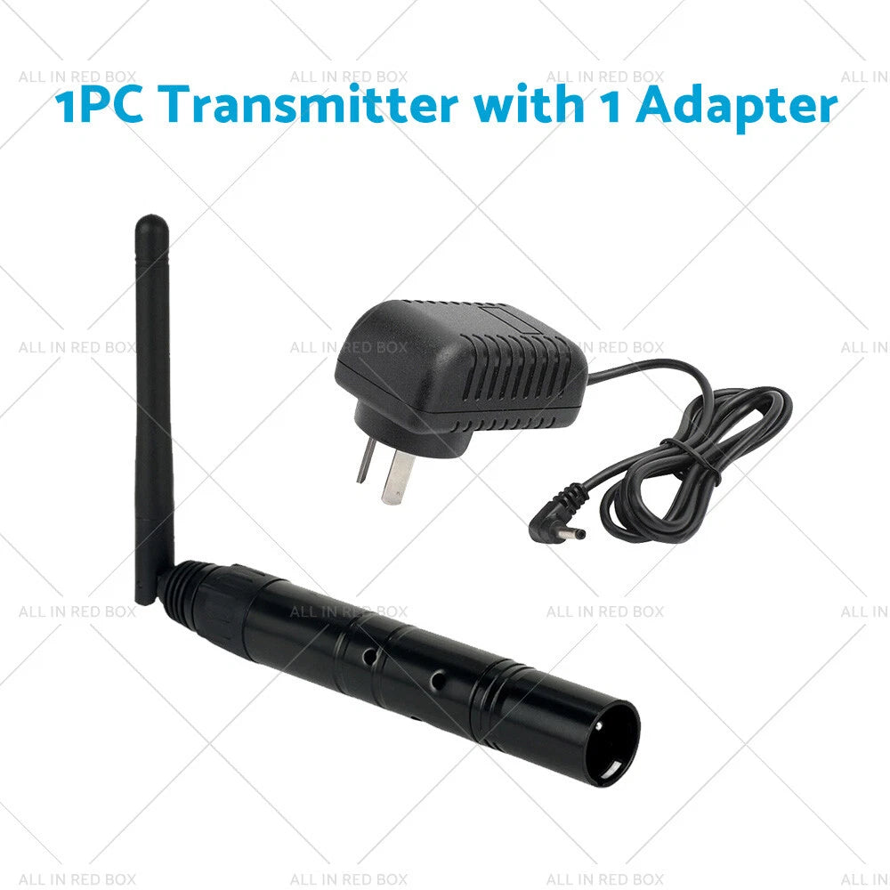 Wireless DMX Controller XLR Receiver Transmitter for Stage Lighting (DMX512)