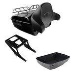 Trunk Luggage Backrest Mounting Rack for Harley Fat Boy FLSTF (2008–2017)