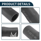 Radiator Hose Coolant Tube for Volkswagen Passat B5 (2006–2012) Rubber Black