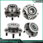 Set of 4 Front Rear Wheel Bearing Hub for Ford Mustang (2015–2020)