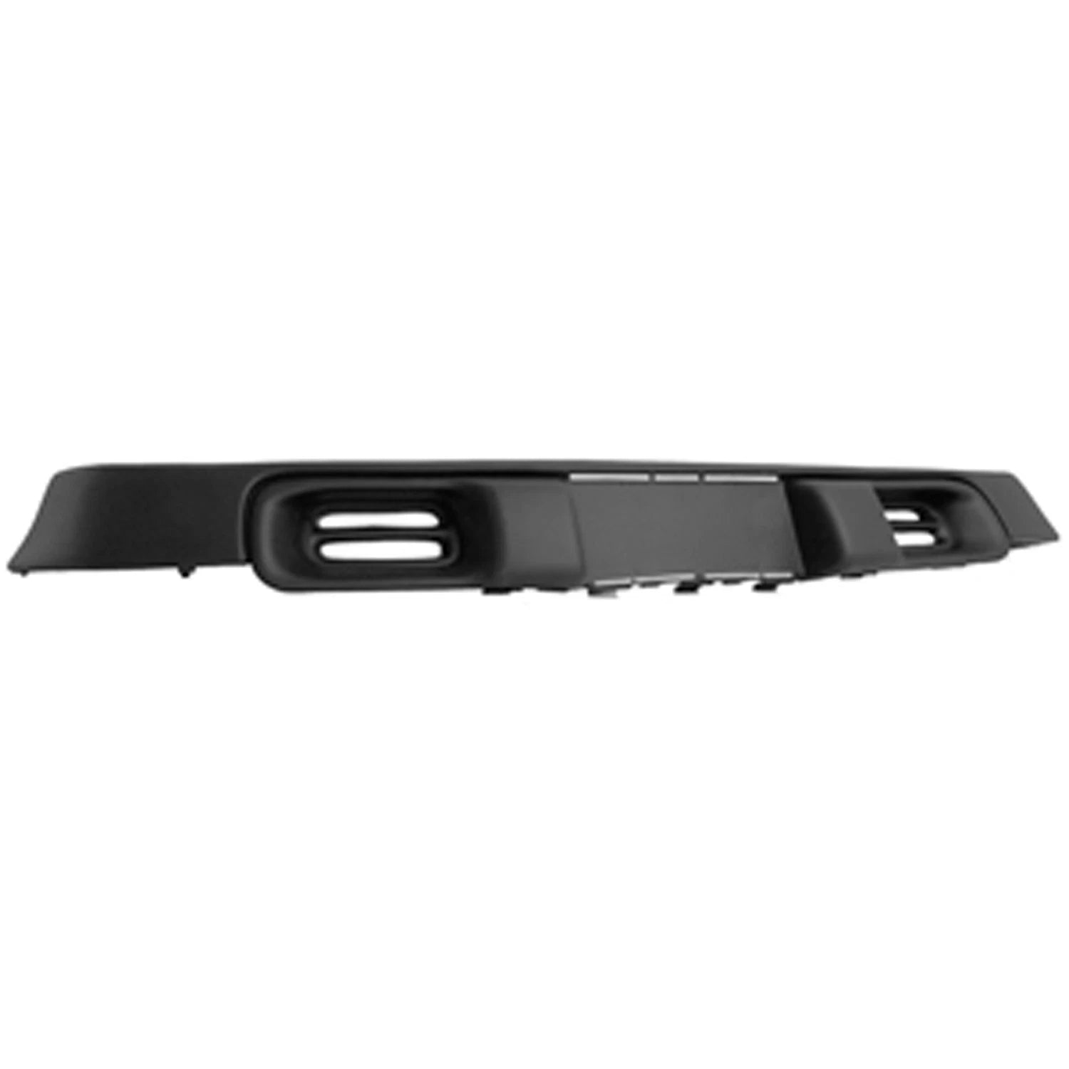 Replacement Gray/Silver Primed Front Air Deflector w/o Impact Strip Groove