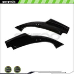 Rear Valance Body Kit for Honda Civic Sedan (2018–2019) - Glossy Black
