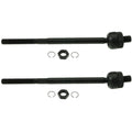 Set of 2 Inner Steering Tie Rod Ends for Ford Explorer, Mountaineer (1997–2001)