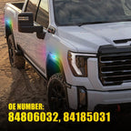RGB LED Side Marker Reflector Lights for GMC Sierra 2500HD 3500HD (2020–2023)