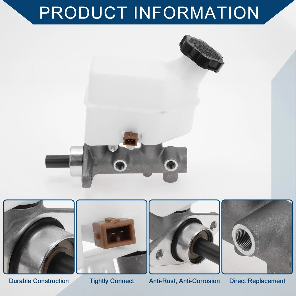 Brake Master Cylinder with Reservoir No. 585102E500 for Hyundai Tucson (2005–2007)