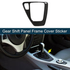 1 x Gear Shift Panel Frame Cover Sticker for BMW 3 Series (2005-2012)