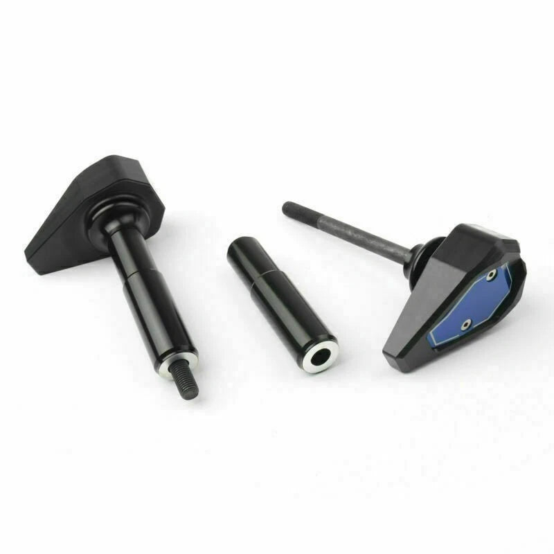 CNC Crash Pad Protector for Kawasaki Z900 (2017) - Blue Frame Sliders