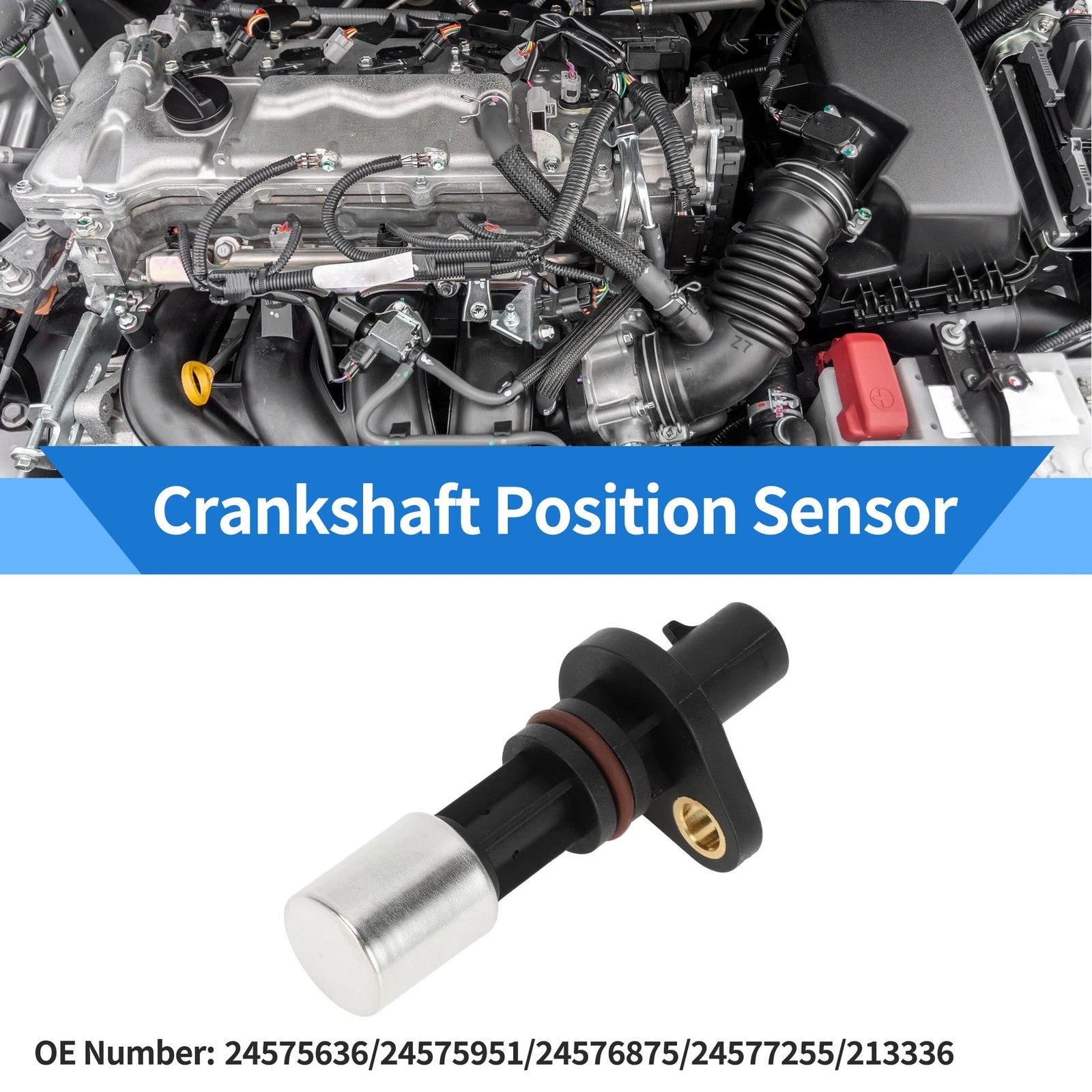 Crankshaft Position Sensor for Chevrolet S10 II Pickup 2.2 (1994–1998) No. 24575636