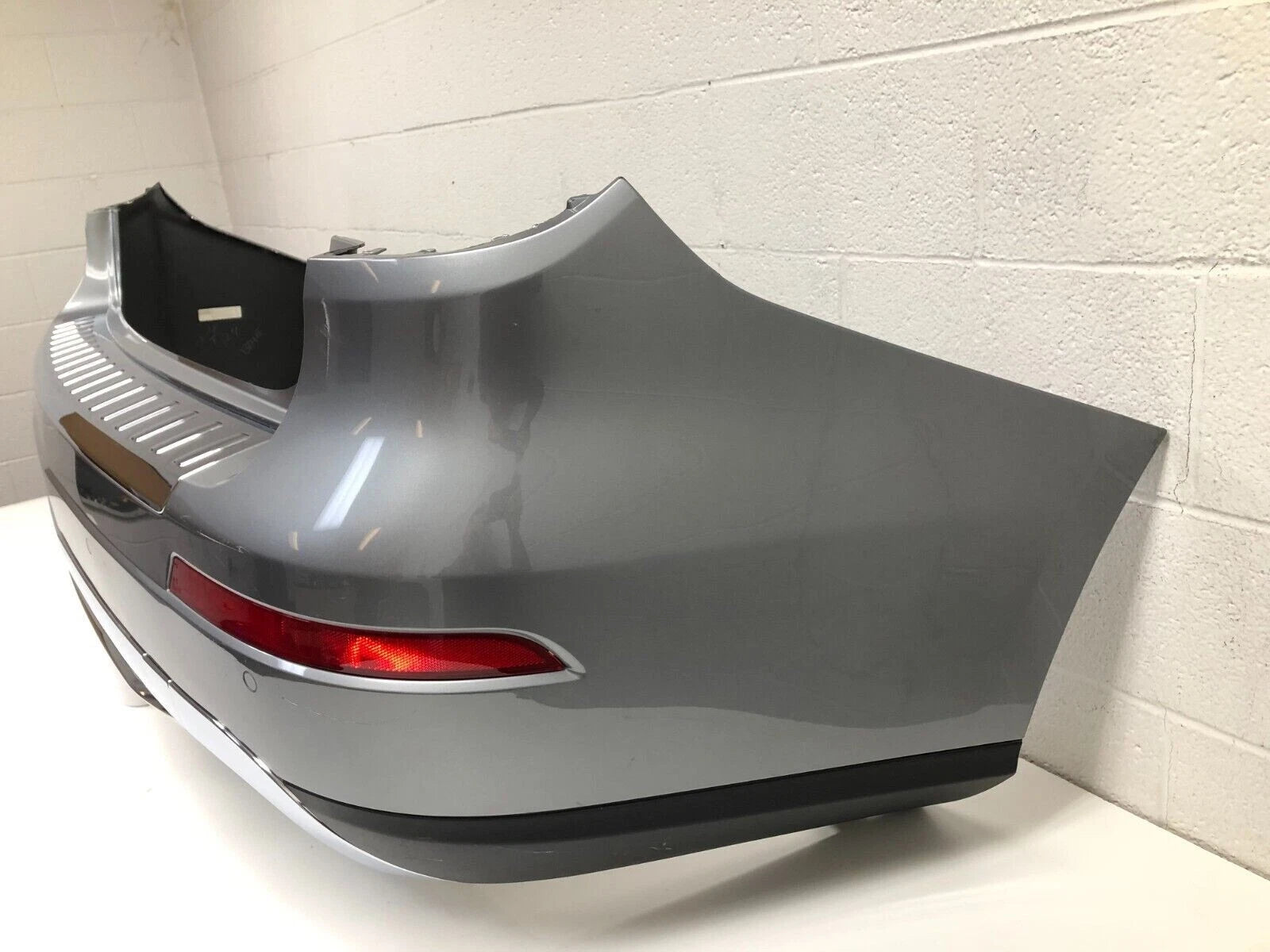 Rear Bumper for Mercedes GLS 350 GLS 450 (2013–2016) Palladium Silver