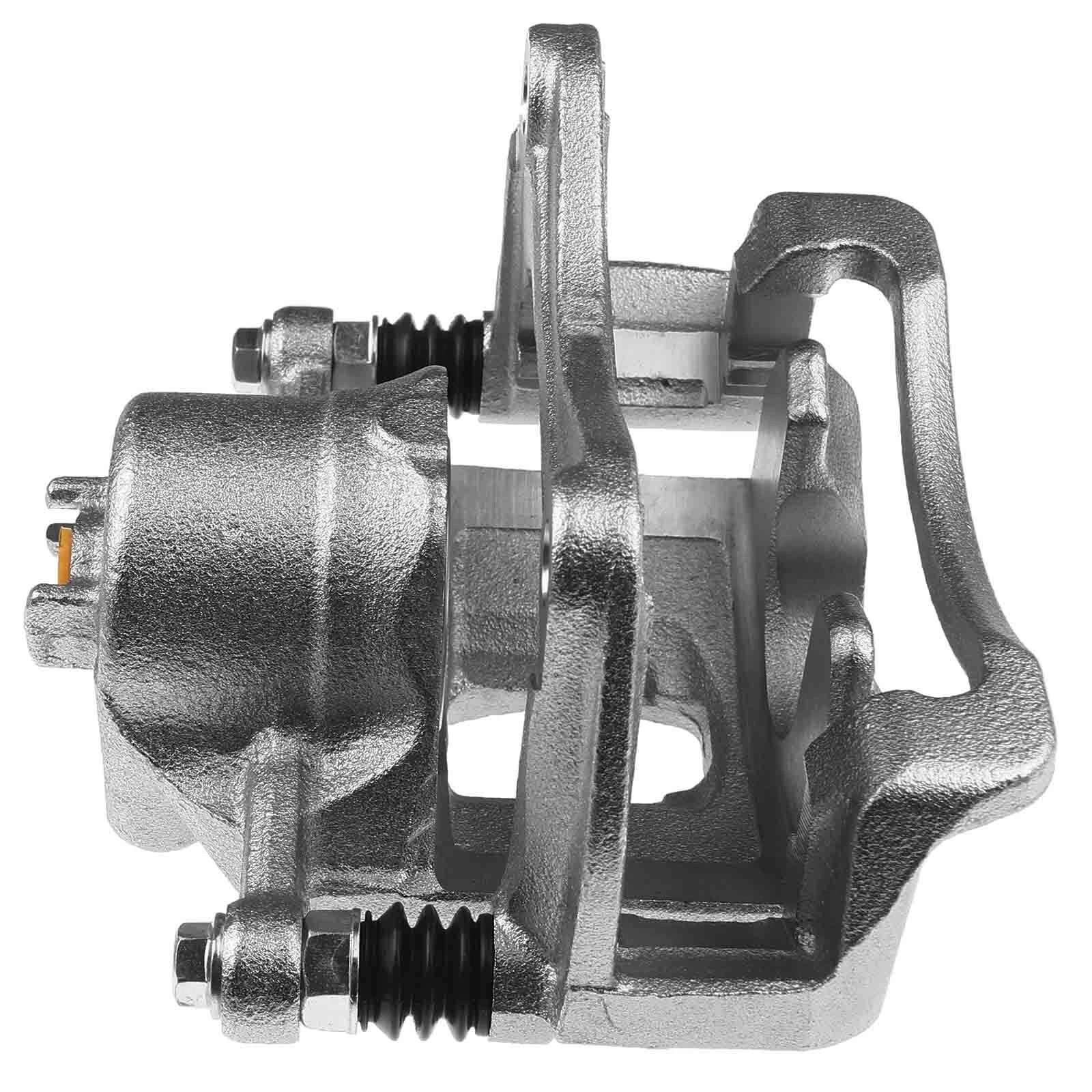 Pair Front Brake Calipers with Bracket for Hyundai Accent (2018-2021)