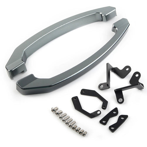 1 Pair CNC Tail Rear Seat Handle Grab Bars for Yamaha MT07 FZ07 (2014–2017)