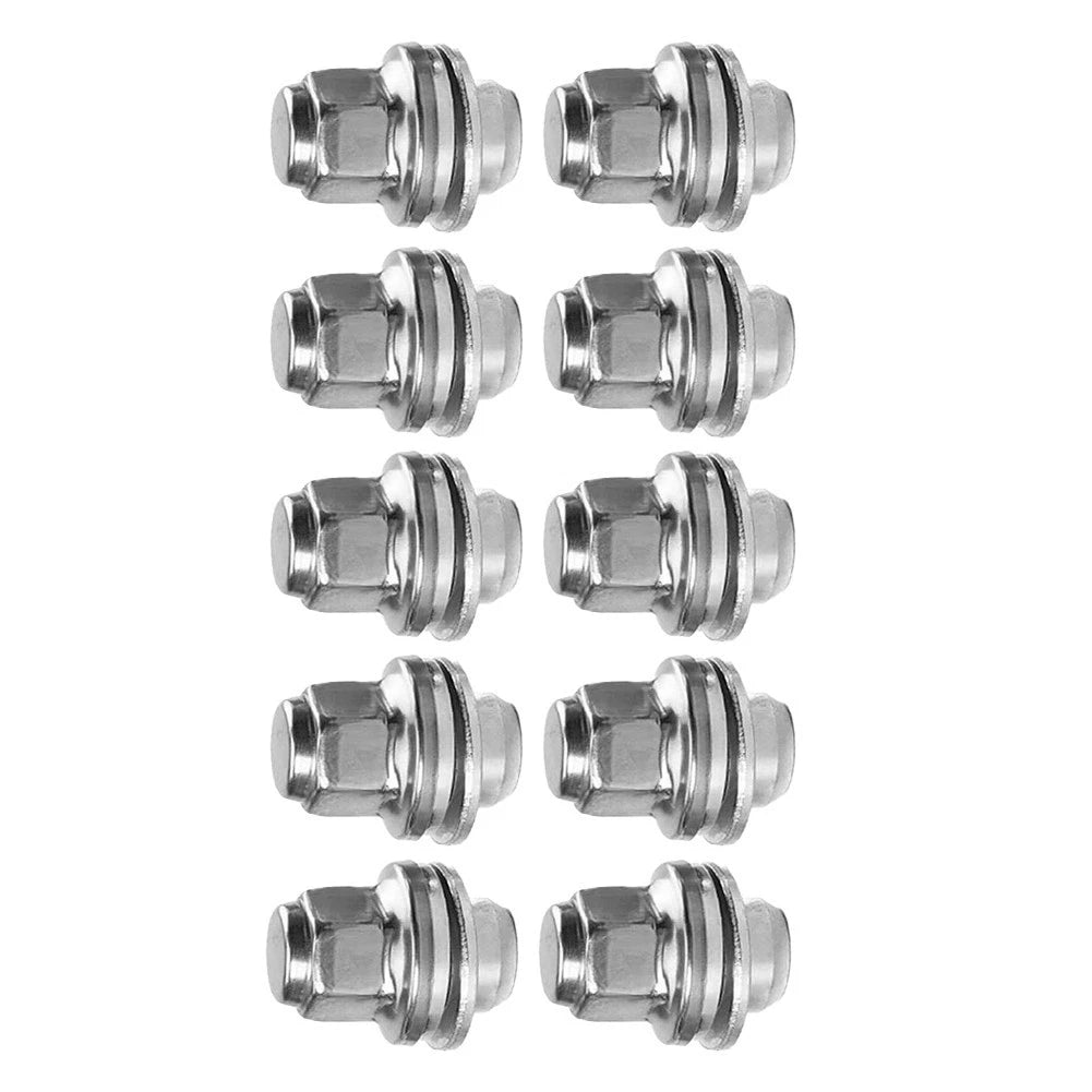 10PCS Hub Screws Wheel Nut Set for Jaguar FTYPE (2014–2023)