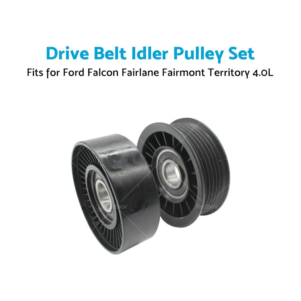 2X Drive Belt Idler Pulley for Ford Falcon 4.0L (1994–2016)