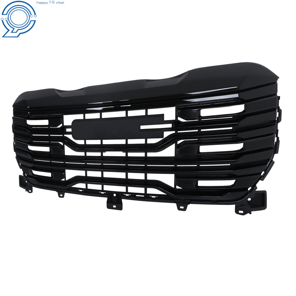 Front Bumper Grille Assembly Gloss Black for GMC Sierra 1500 (2022-2024)