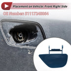 Front Right Washer Nozzle Cover Cap No. 51117248064 for BMW 535i GT (2010–2017) Blue