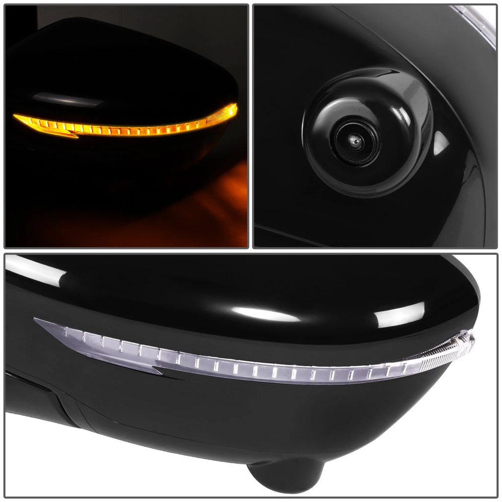 Power Heated Camera Side View Mirror Left for Nissan Pathfinder (2017)