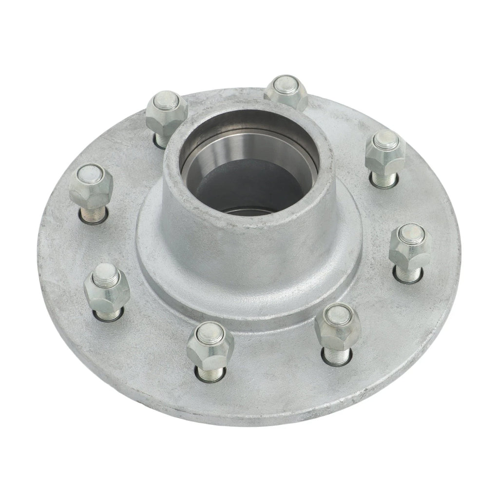 Set of 4 Galvanized Trailer Hub Kit for 7000lbs Axle 42 Spindle