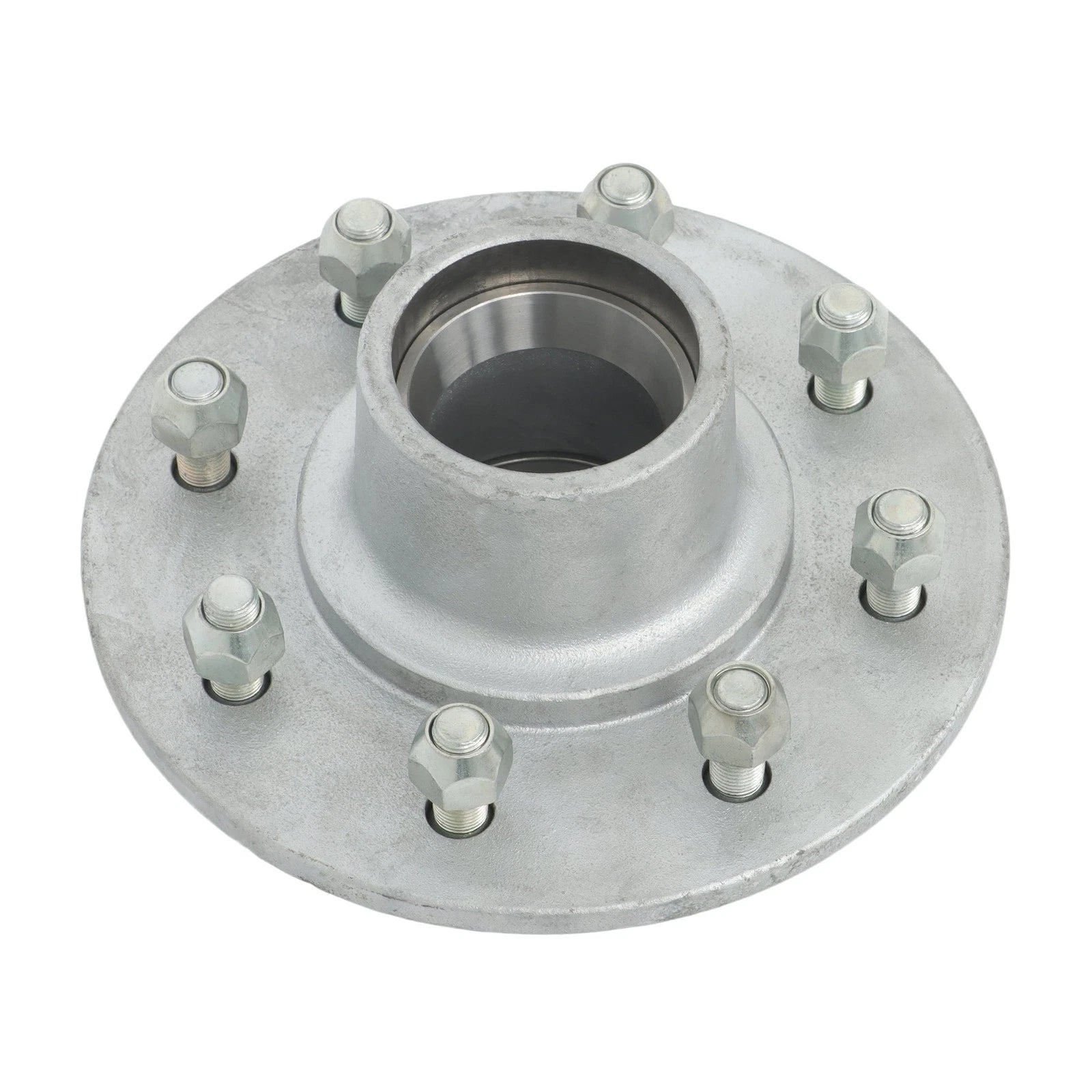 Set of 4 Galvanized Trailer Hub Kit for 7000lbs Axle 42 Spindle