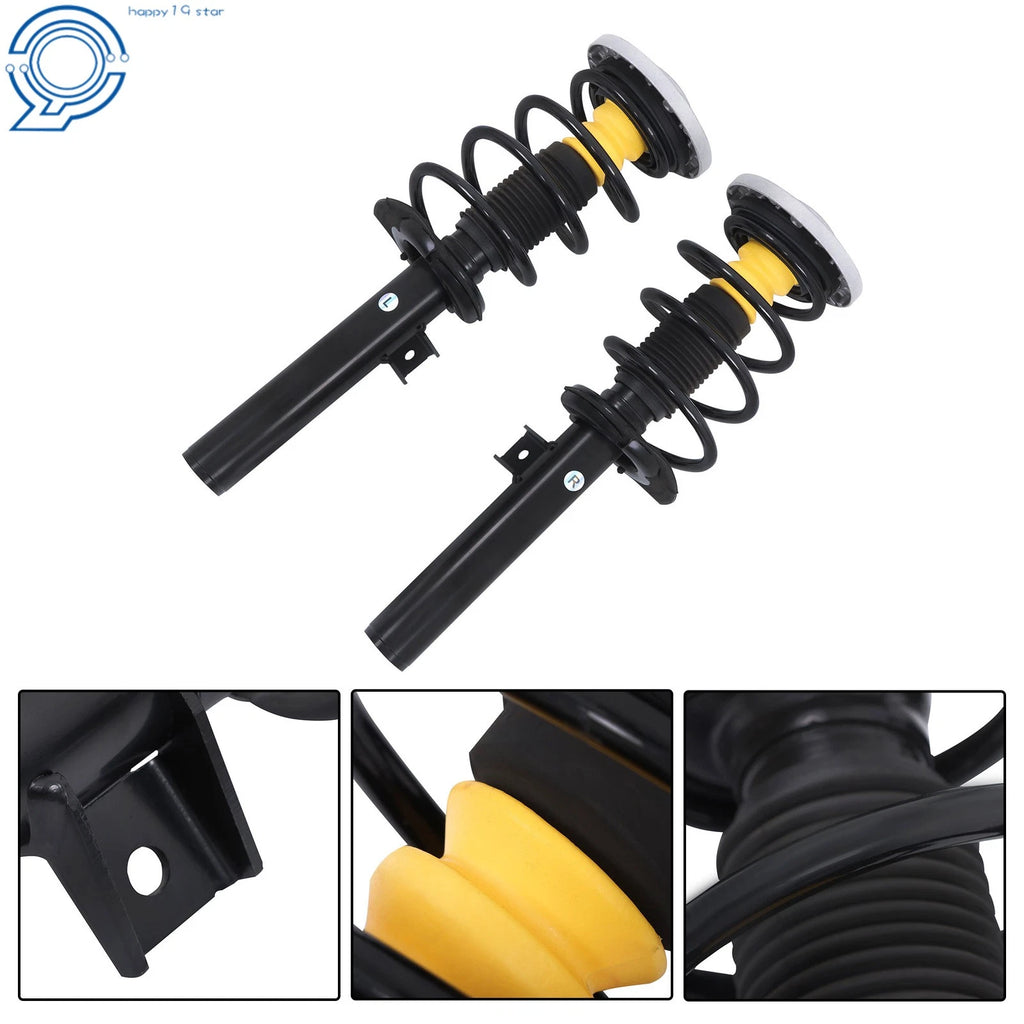 Set of 2 Front Shock Struts Spring Assembly for BMW X3 (2011–2017)