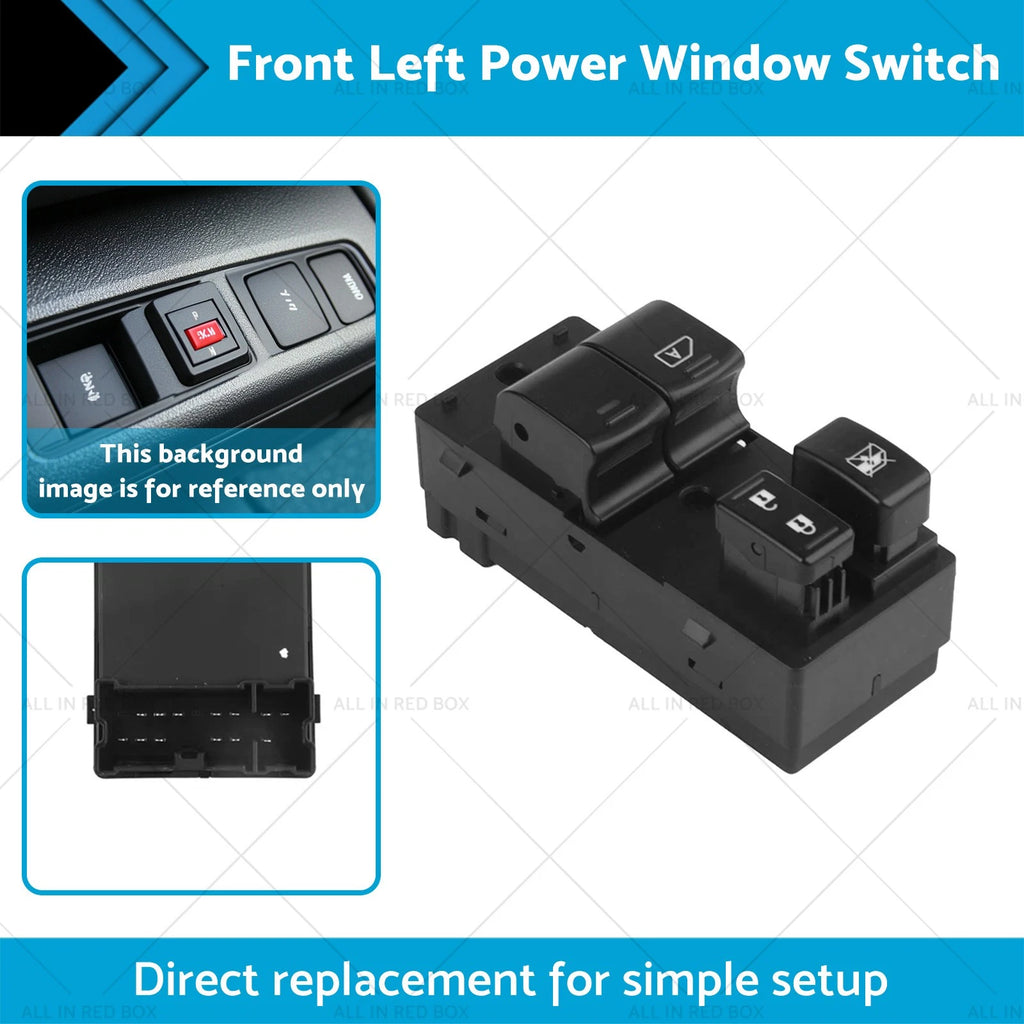 Front Left Power Window Switch for Nissan Altima (2008–2013) 25401-ZN60A