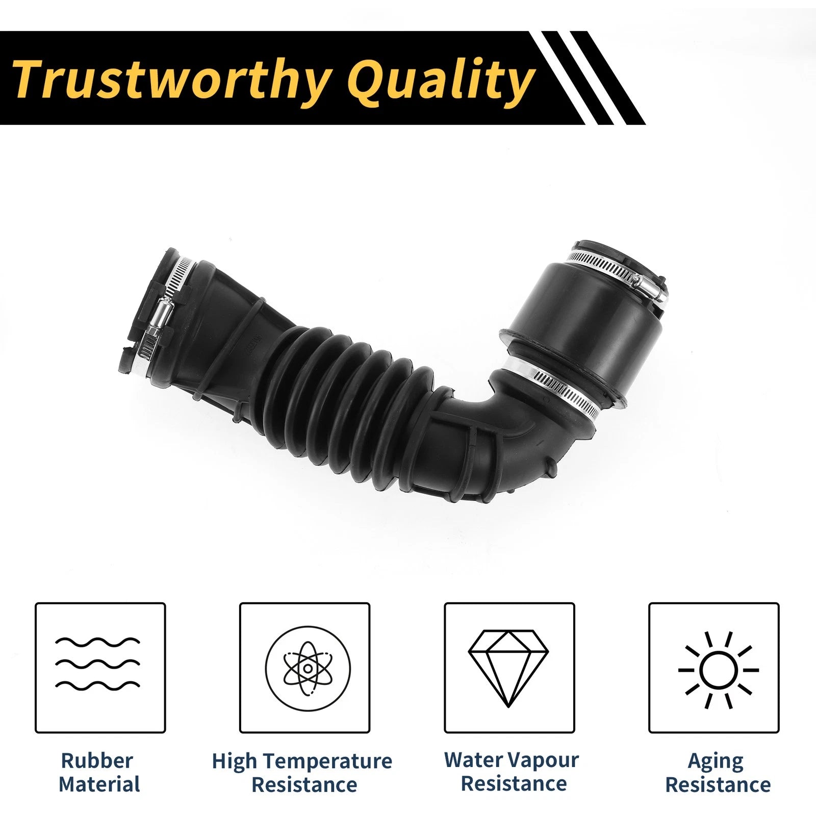 Engine Air Intake Hose for Buick Encore (2013) No. 95135922 Rubber 1 Pc