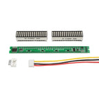 32-Segment Audio Level Indicator PCB with Adjustable Settings