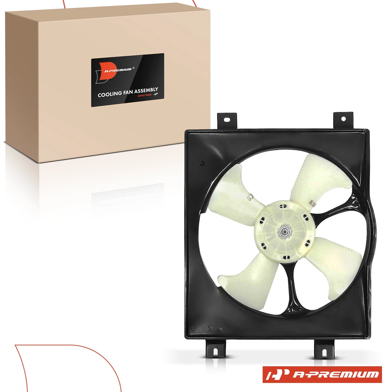 Cooling Fan Assembly with Shroud for Mitsubishi Diamante (1997–2003)
