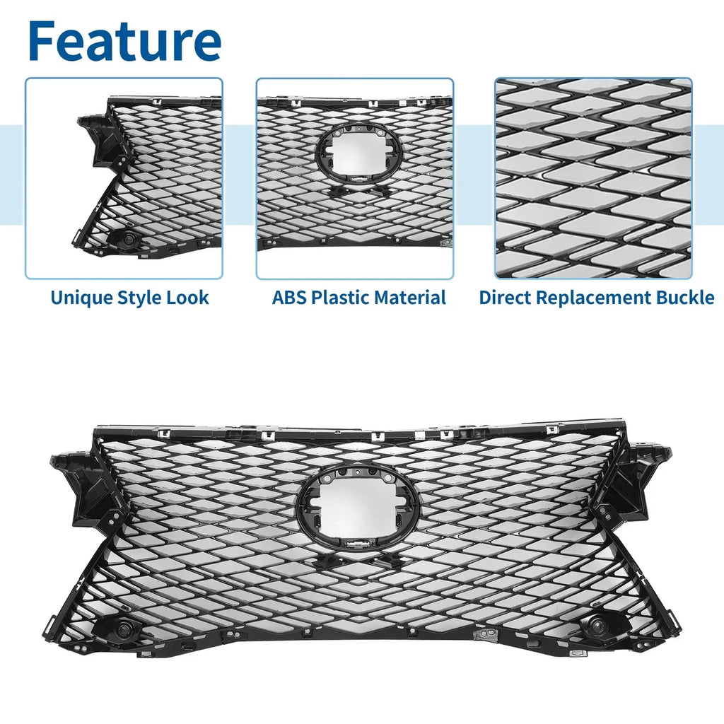 Front Upper Bumper Grille for Lexus RX 350L (2018-2019)