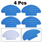 Set of 4 Mop Cloths for Dexp MMB300 Vacuum Cleaner