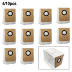 Set of 4 Empty Dust Bags for Conga Home 10000 8090 Ultra 9090 AI L50 L60 SES