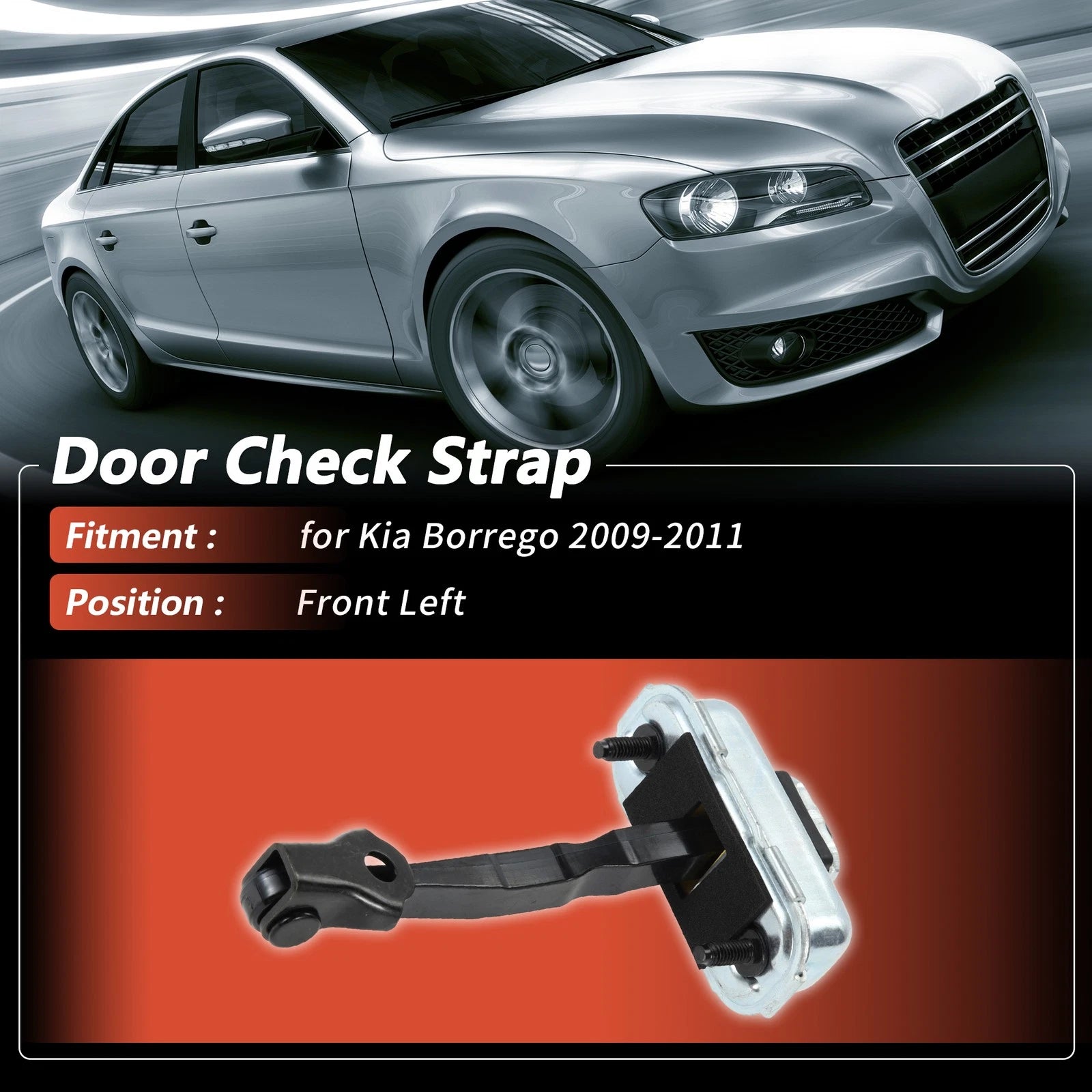 Front Left Door Check Strap for Kia Borrego (2009–2011) No.793802J000
