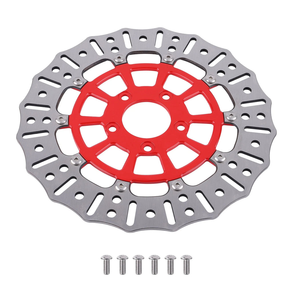 Floating Front Brake Rotor Disc for Harley-Davidson Dyna (2006–2017) & Sportster (2014–2024)