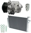AC Compressor Kit with Condenser for Chevrolet Captiva Sport 2.4L (2015)