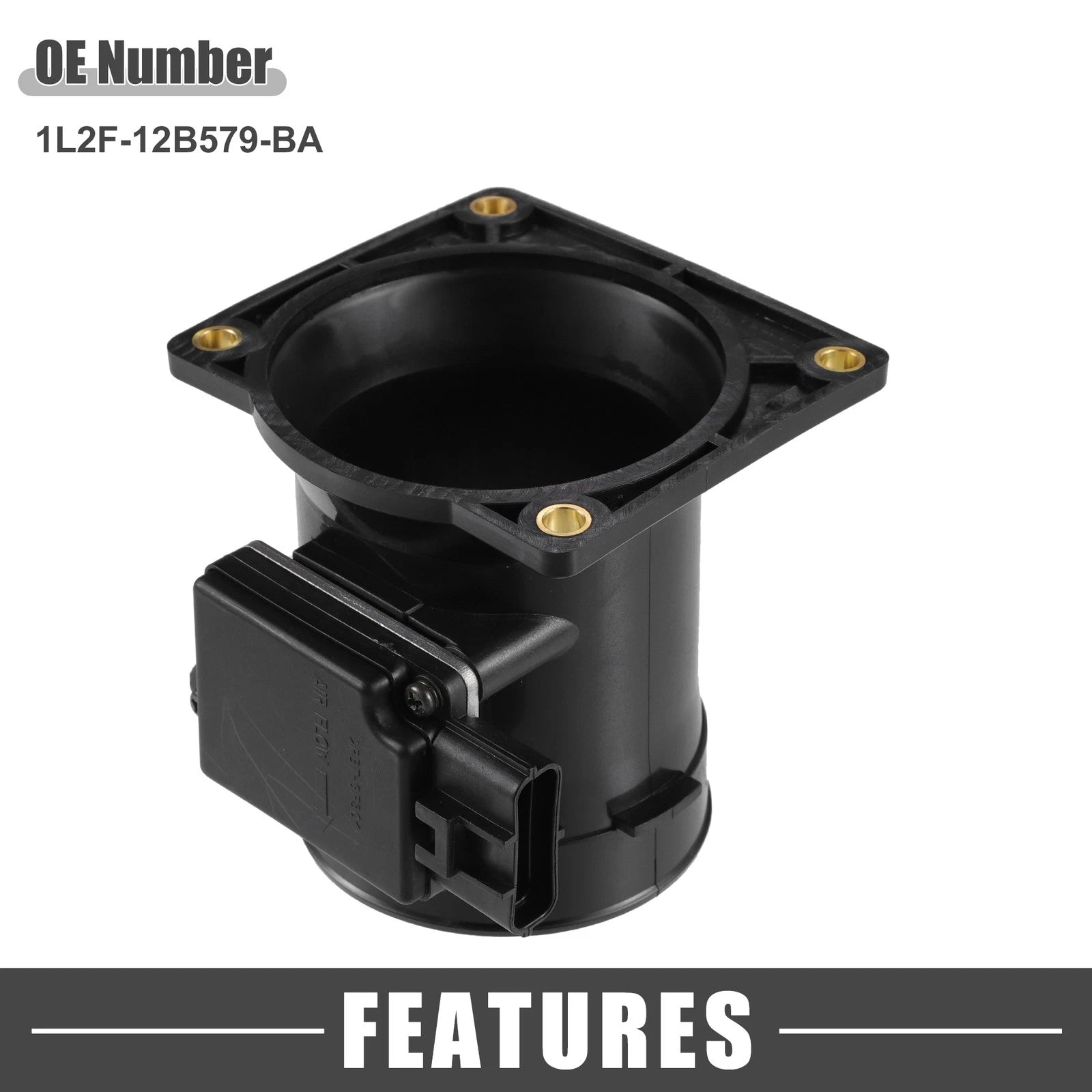 MAF Mass Air Flow Sensor No. 1L2F-12B579-BA for Ford F-150 (2004–2007)