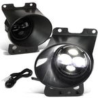 Fog Light Lamp Set for Ford F150 Lincoln Mark LT (2005–2008) Smoked Lens w/ Bezel + Switch