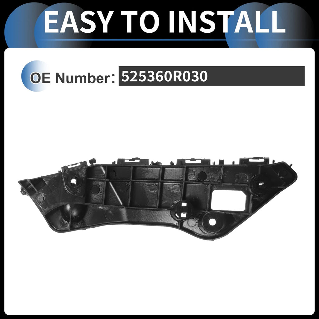 1pc Left Front Bumper Retainer Bracket No. 525360R030 for Toyota RAV4 (2013–2018)