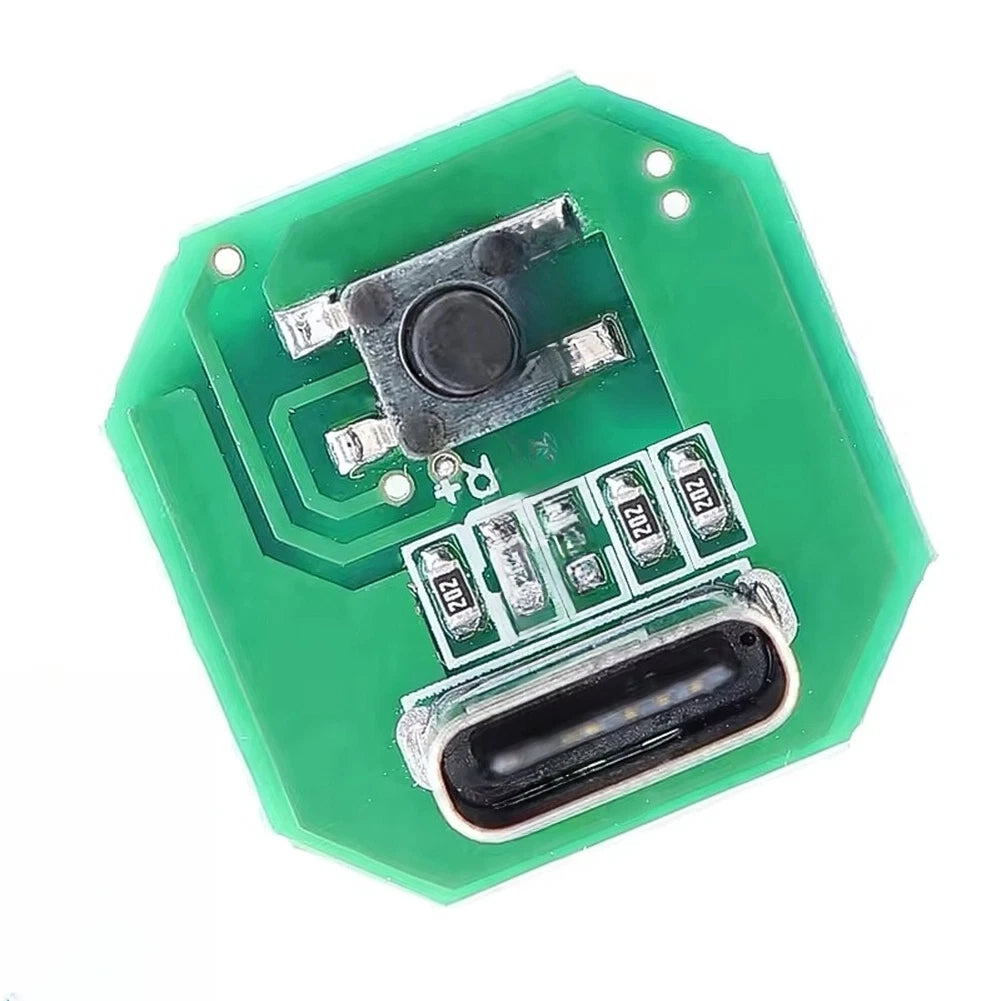 10W Flashlight Driver Board with USB-C Port and Touch Switch