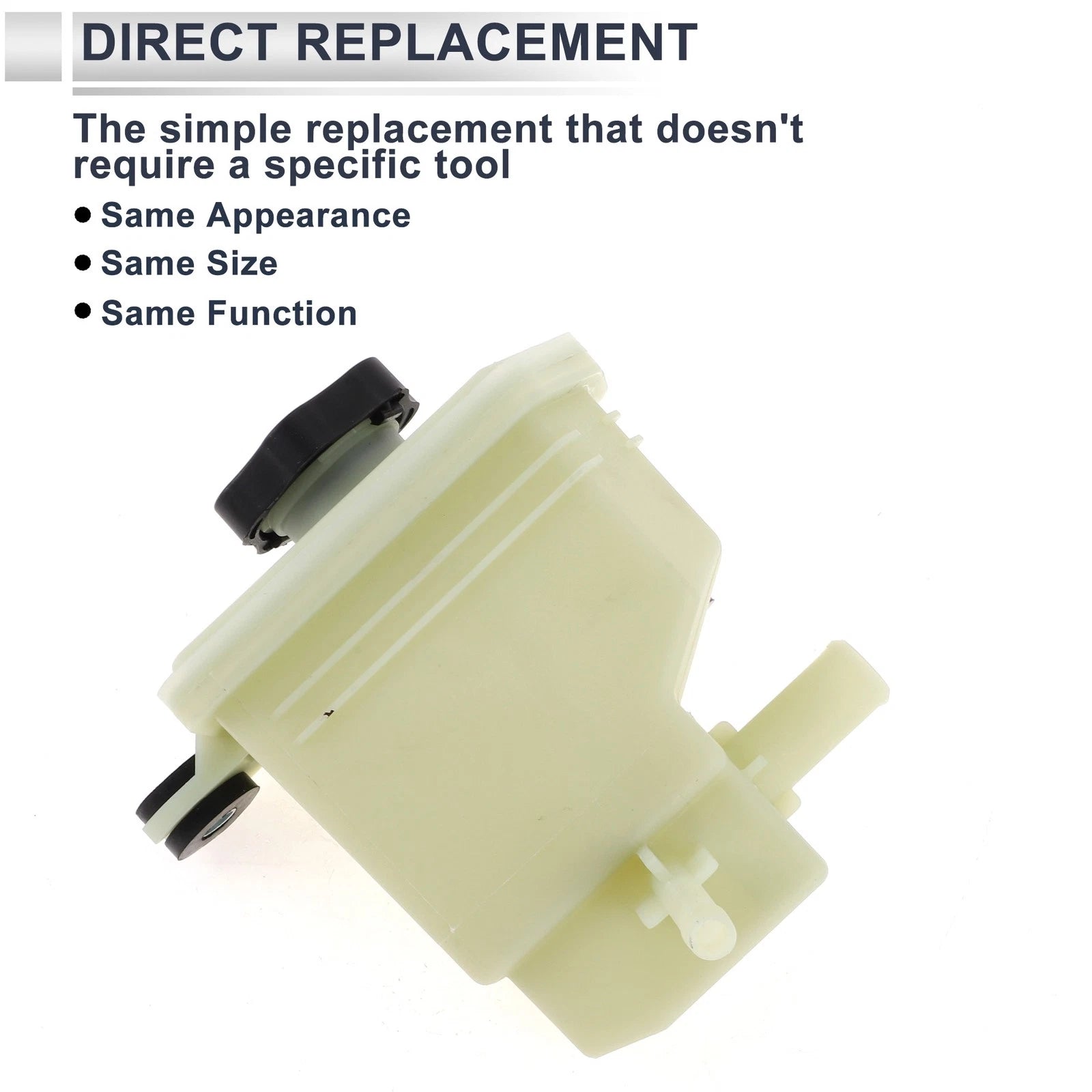 Power Steering Reservoir for Ford Edge (2007–2010) No. 7T4Z3E764A Beige