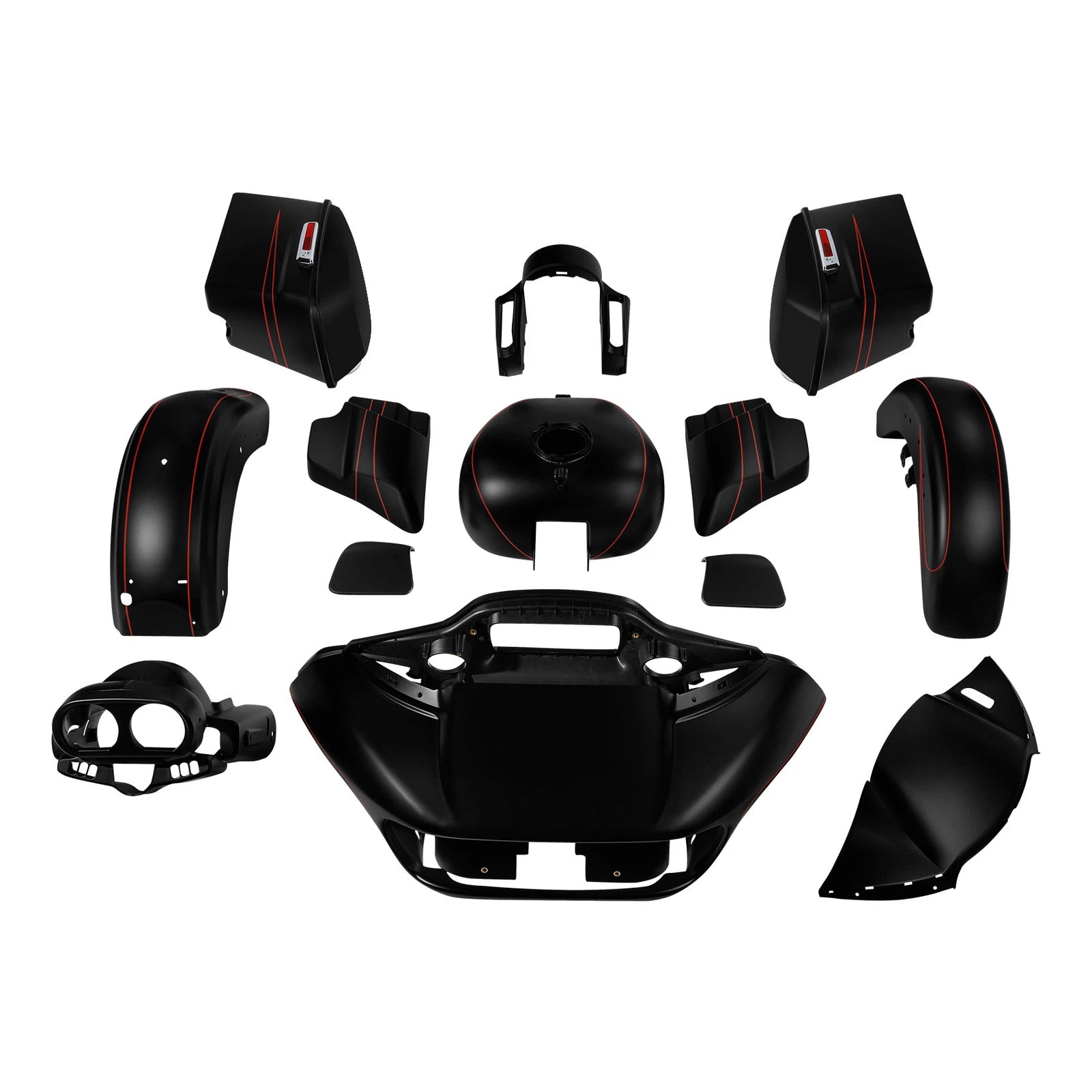 Fairings Bodywork Kit for Harley Road Glide Special (2015–2023) 22 Black Denim